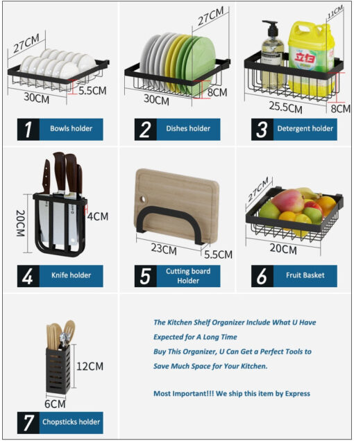 Over Kitchen Sink Dish Drying Rack - Image 7