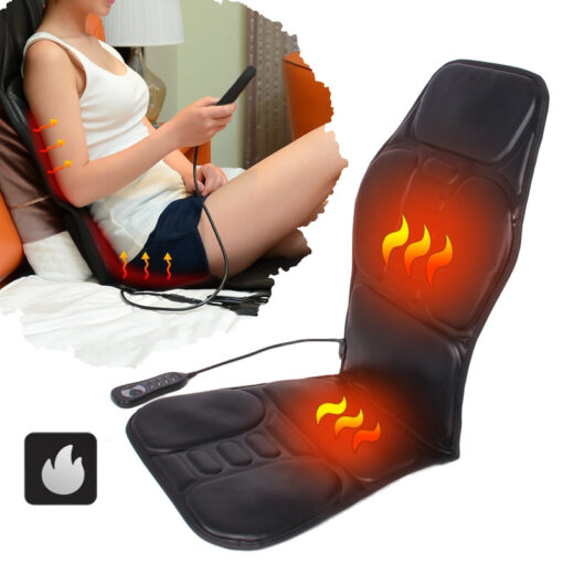 Portable Back Seat Massage Chair Pad Cushion - Image 3