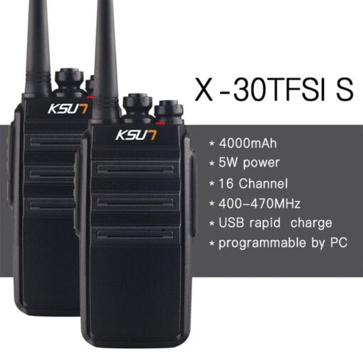 Long Range Waterproof Walkie Talkie Radio 400-470MHz - Image 5