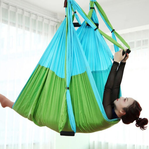 Aerial Yoga Trapeze Body Hammock Swing - Image 9