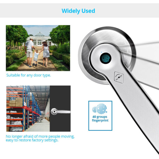 Fingerprint Smart Biometric Door Lock - Image 4