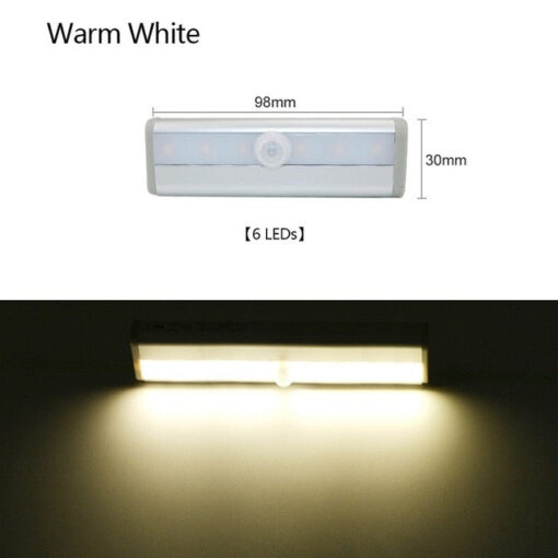 Battery Operated LED Closet Light Wireless Motion Sensor - Image 2
