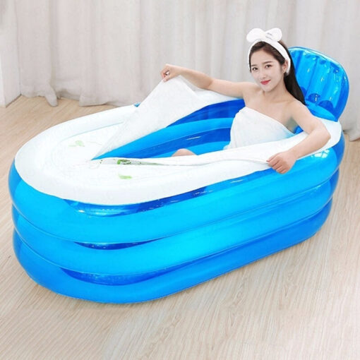 Portable Stand Alone Inflatable Bathtub For Adults - Image 2