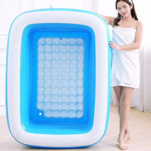 Portable Stand Alone Inflatable Bathtub For Adults - Image 4