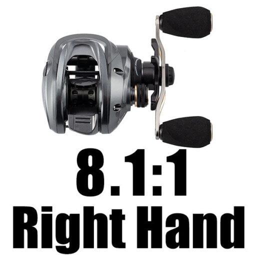 Premium Baitcaster Fisher Reel - Silver - Image 2