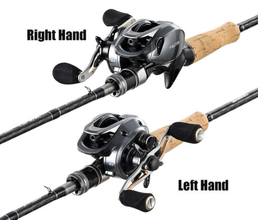 Premium Baitcaster Fisher Reel - Silver - Image 5