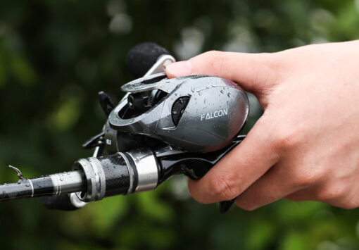 Premium Baitcaster Fisher Reel - Silver - Image 9