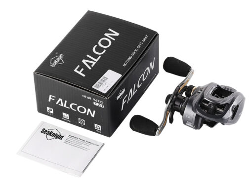 Premium Baitcaster Fisher Reel - Silver - Image 11