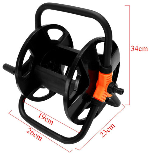 Heavy Duty Retractable Garden Water Hose Holder Reel - Image 5