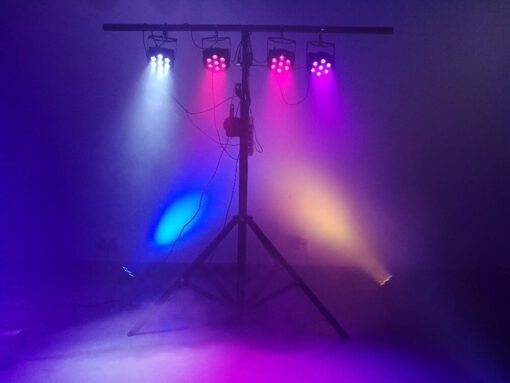 4 in 1 LED Disco Laser Party Uplights - Image 2