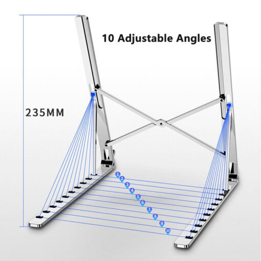 Adjustable Laptop Desk Stand Riser - Image 8