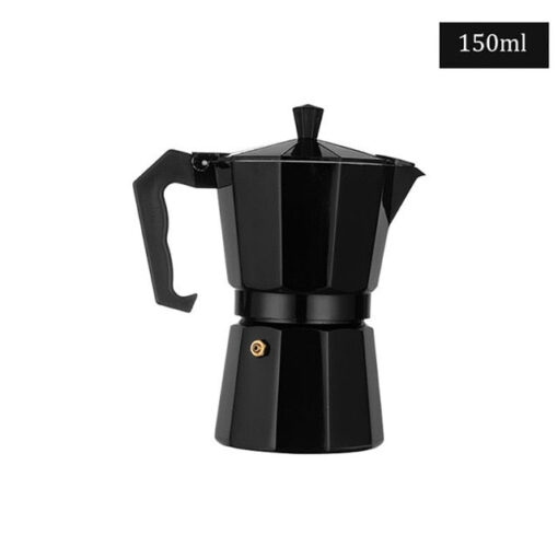 Aluminum Stovetop Moka Coffee Maker Espresso Pot - Image 4