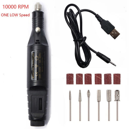 Portable Electric Nail File Drill Machine Kit - Image 4
