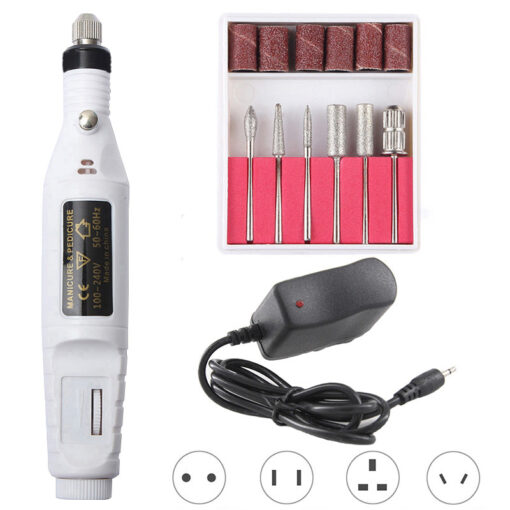 Portable Electric Nail File Drill Machine Kit - Image 3