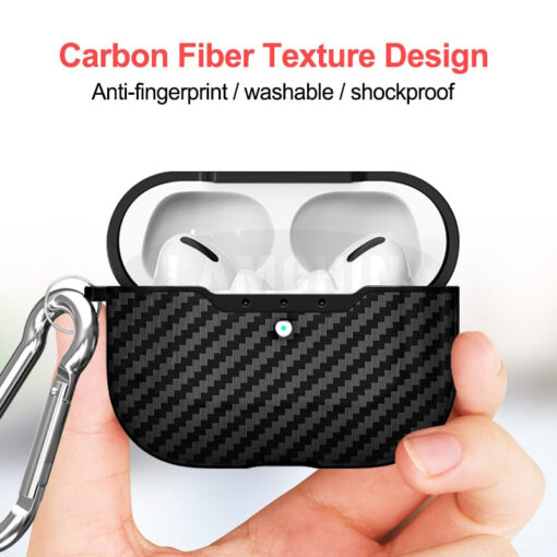 Carbon Fiber Airpods Pro Case Protective Cover - Image 5