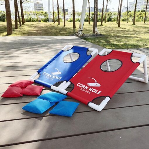 Deluxe Regulation Cornhole Bean Bag Toss Board Set - Image 8