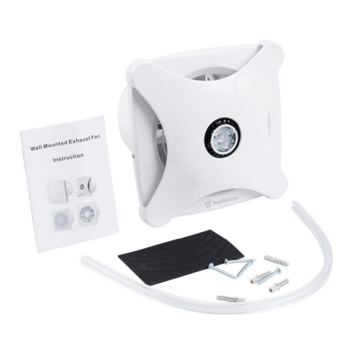 Premium Bathroom Ceiling Vent Exhaust Fan With Light - Image 2