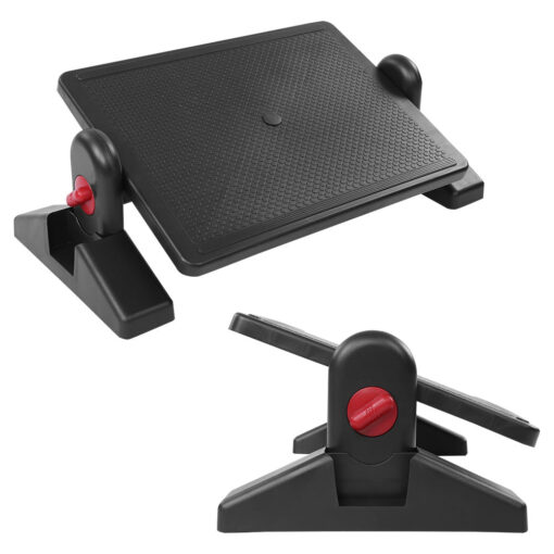 Adjustable Under Desk Office Foot Rest Ergonomic Footstool - Image 4