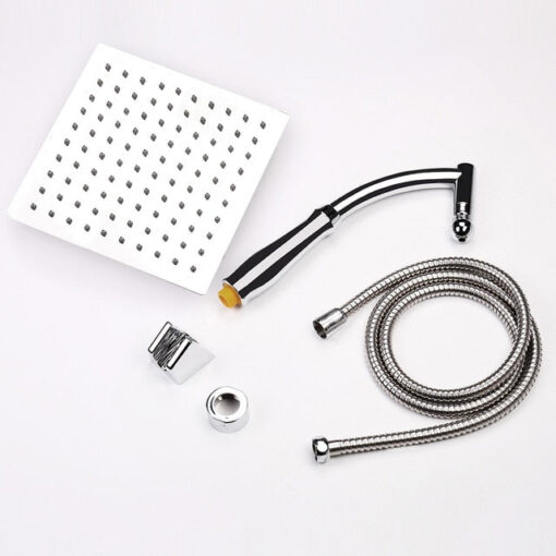 Rainfall Shower Head Square Stainless Steel - Image 6
