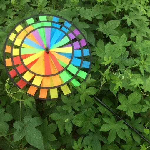 Colorful Garden Yard Wind Spinner - Image 7