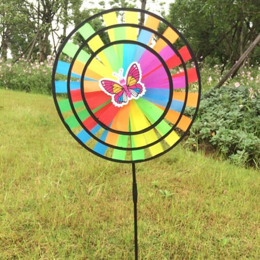 Colorful Garden Yard Wind Spinner - Image 4