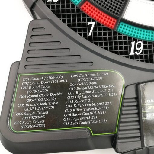 Premium Electronic Standing Soft Tip Dart Board - Image 4