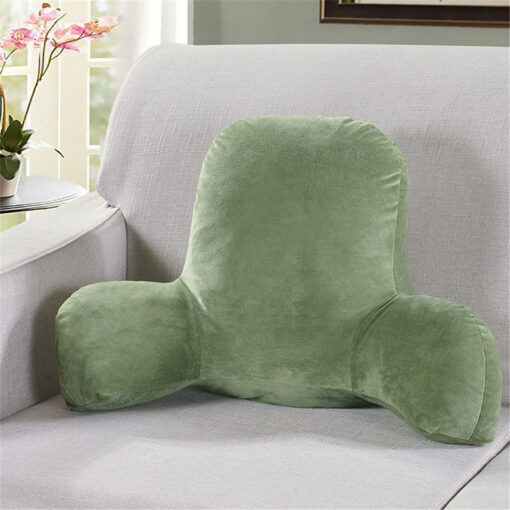 Premium Reading Bedrest Sit Up Pillow With Arms - Image 3