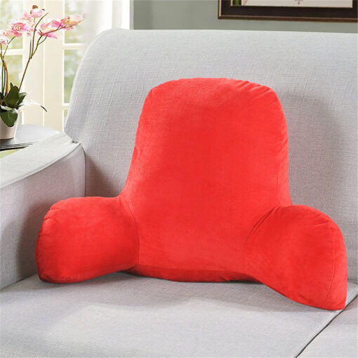 Premium Reading Bedrest Sit Up Pillow With Arms - Image 4