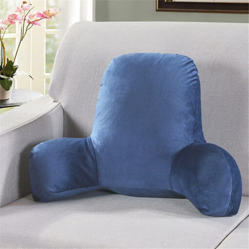 Premium Reading Bedrest Sit Up Pillow With Arms - Image 9