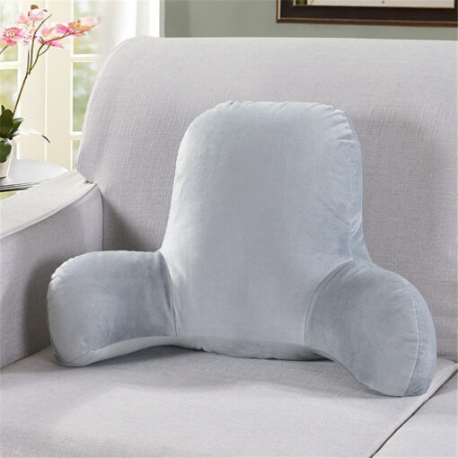 Premium Reading Bedrest Sit Up Pillow With Arms - Image 12