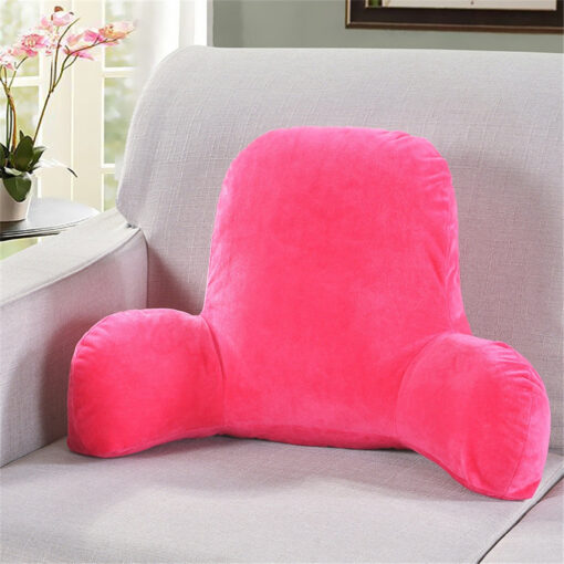 Premium Reading Bedrest Sit Up Pillow With Arms - Image 11