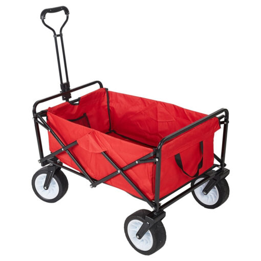 Heavy Duty Collapsible Folding Utility Beach Wagon All Terrain Cart - Image 8