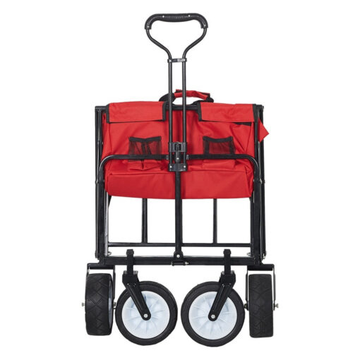 Heavy Duty Collapsible Folding Utility Beach Wagon All Terrain Cart - Image 6