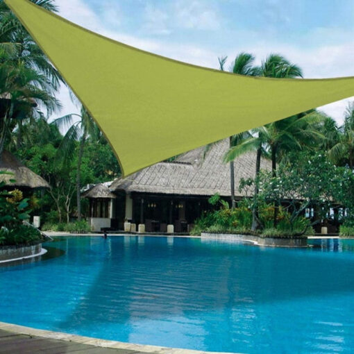 Waterproof Patio Triangle Sun Shade Sail Canopy - Image 4