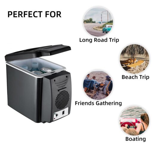Portable Mini Car Travel Refrigerator 12V - Image 4