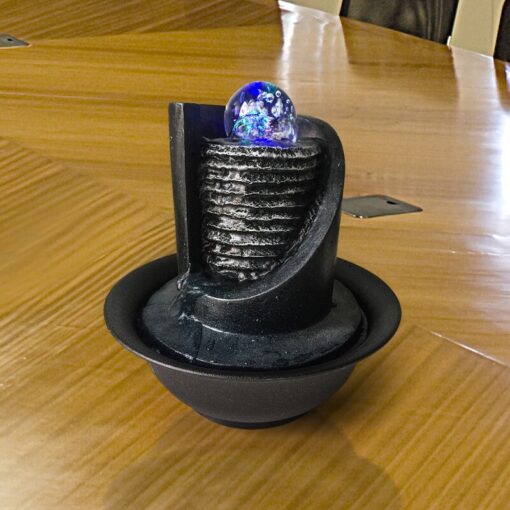 Resin Indoor Tabletop Water Fountain For Desktop - Image 5