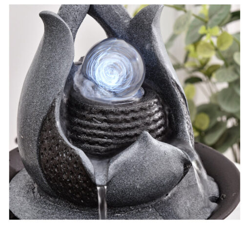 Resin Indoor Tabletop Water Fountain For Desktop - Image 3