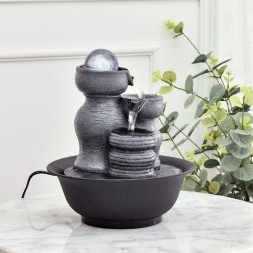 Resin Indoor Tabletop Water Fountain For Desktop - Image 7