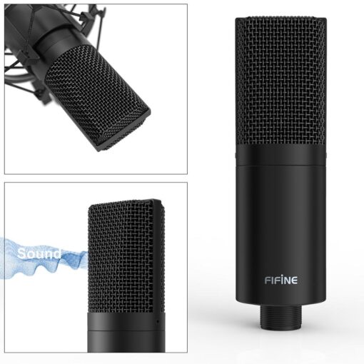 Premium USB Recording Studio Recording Microphone - Image 5
