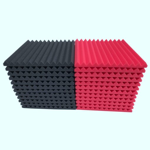 Soundproof Acoustic Studio Foam Wall Panels 12pcs - Image 7