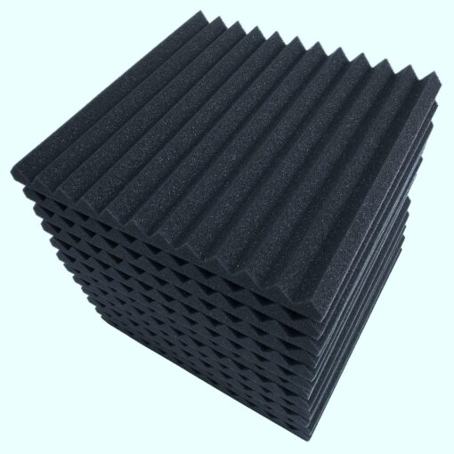 Soundproof Acoustic Studio Foam Wall Panels 12pcs - Image 3