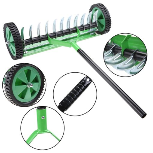 Heavy Duty Manual Lawn Spike Soil Aerator - Image 3