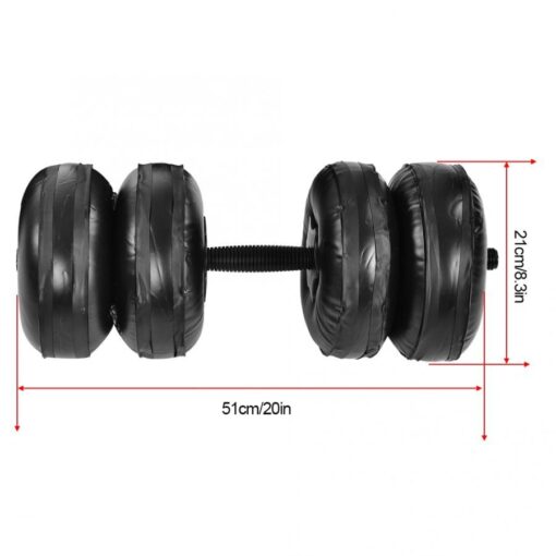 Premium Water Filled Adjustable Dumbbells Weight Set - Image 7