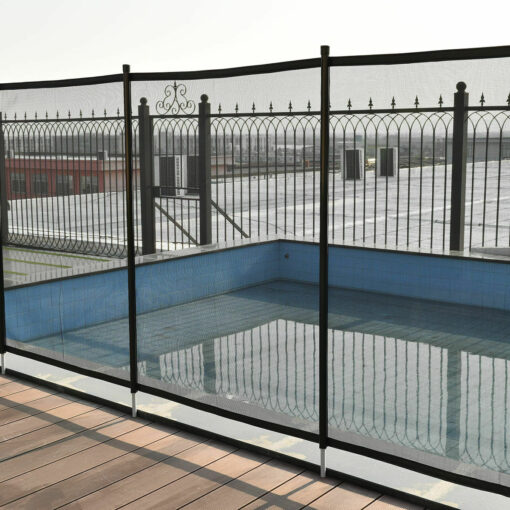 Large Heavy Duty Removable Above Ground Pool Safety Fence - Image 3