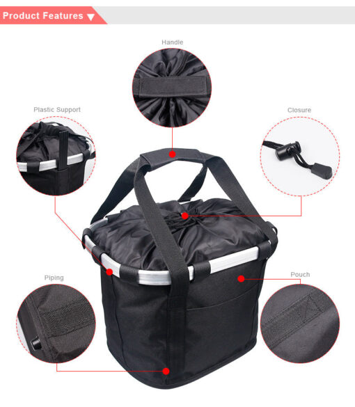 Premium Bicycle Storage Front Basket - Image 14