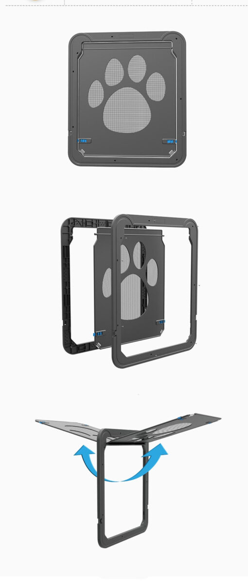 Heavy Duty Smart Locking Pet Screen Door - Image 3