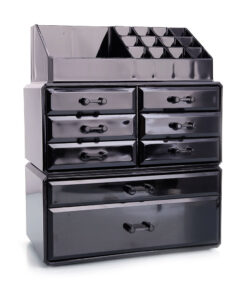 Large Countertop Makeup Storage Drawer Organizer Box