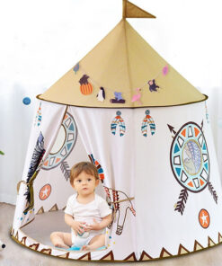 Kids Pop Up Indoor Play Tent Castle House