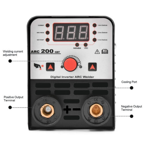 Portable Digital Arc Electrode Welding Machine 140A - Image 5
