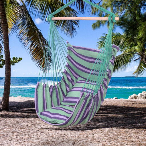 Premium Hanging Hammock Indoor Outdoor Ceiling Swing Chair - Image 3